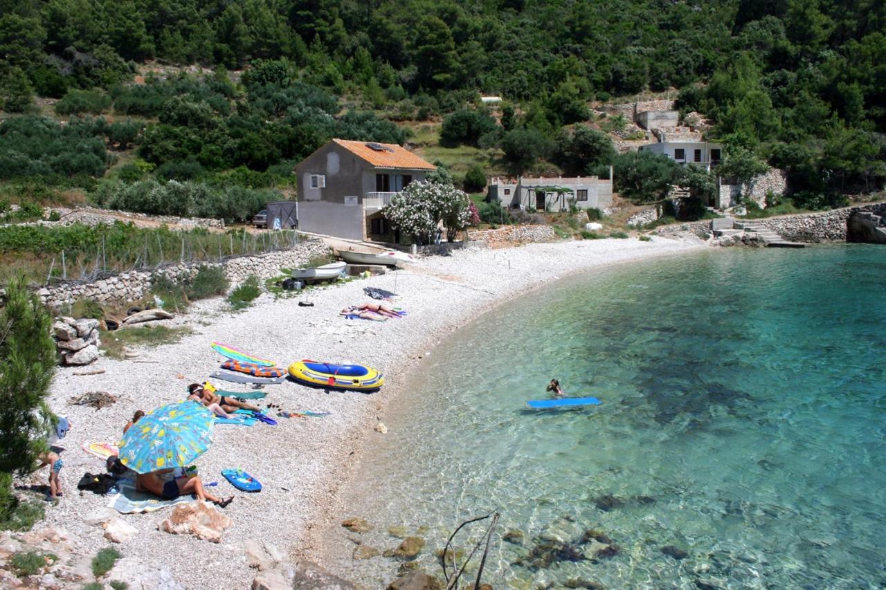 Secluded Fisherman'S Cottage Cove Skozanje, Hvar - 4009 Gdinj Exteriér fotografie